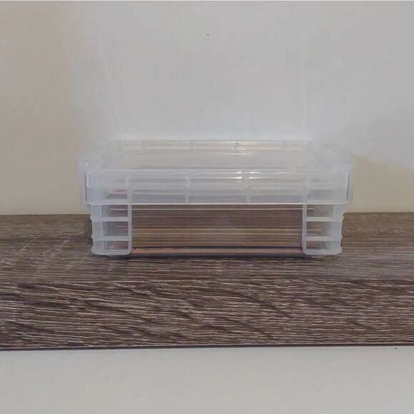 Baseball Trading Cards Plastic Container with snap lids lot of 10 - Picture 7 of 16